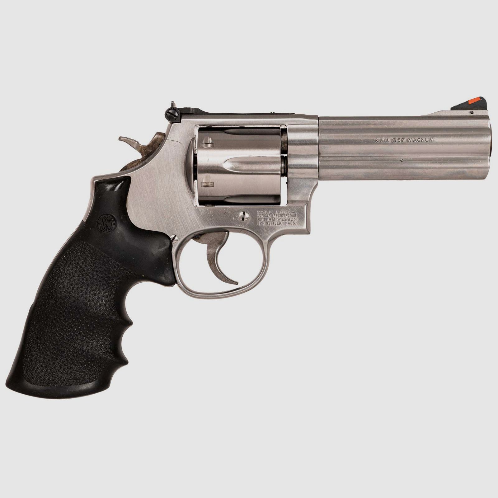 Smith & Wesson 686 , Gummi-Griffschalen, verstellbare Visierung, .357Mag