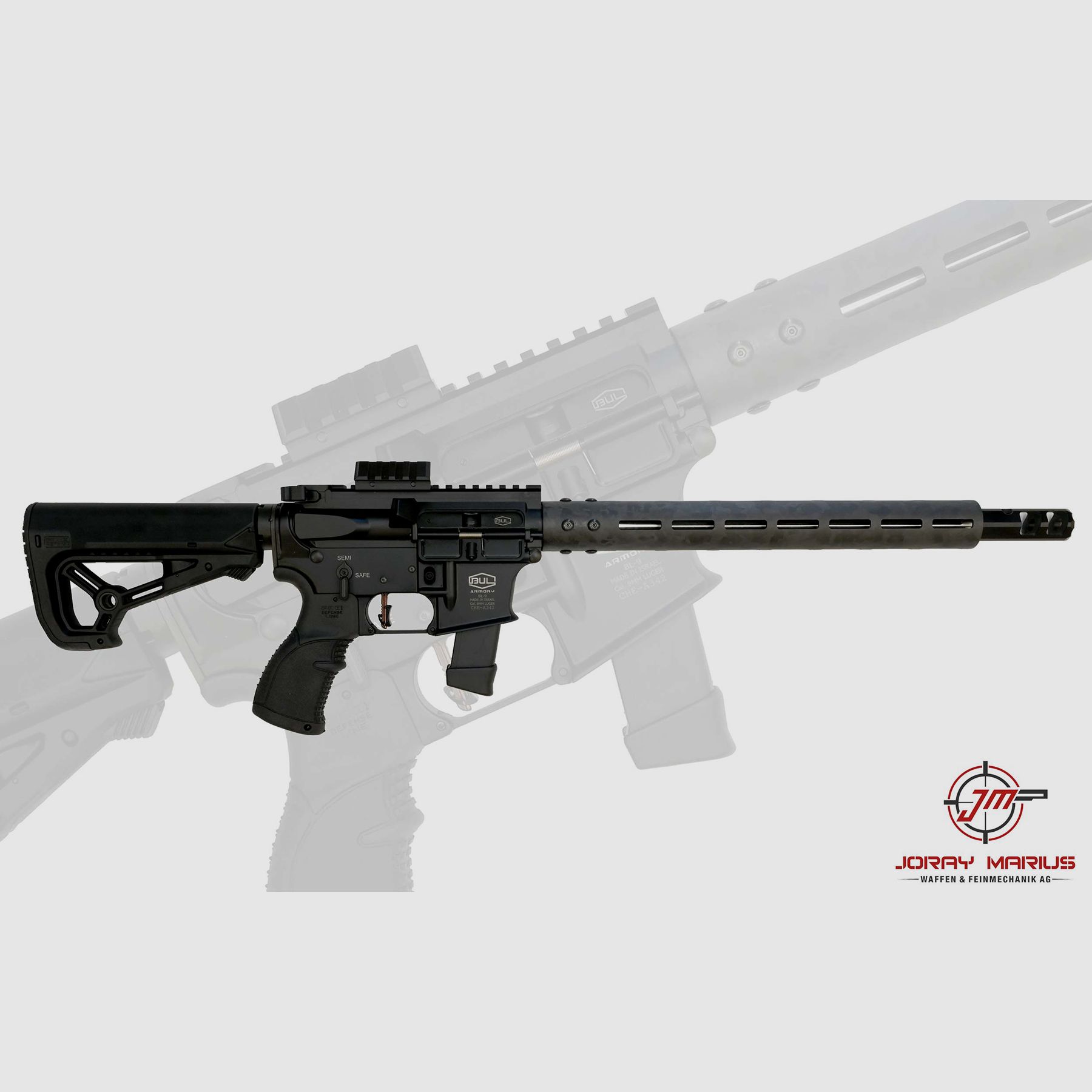 BUL BL9 PCC semi-automatisch 9mm Para 14,5" zwart