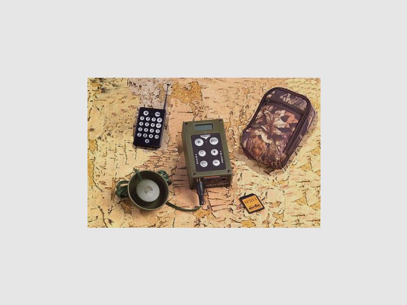 Plurifon Mini Digitale Audio Speler RDP 2 Mixer met afstandsbediening en 10 nummers kaart inbegrepen, afbeelding 1 van 2