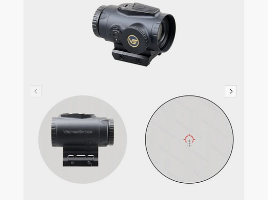 Vector Optics SCPS-M03 Paragon 3x18 Micro Prism Scope