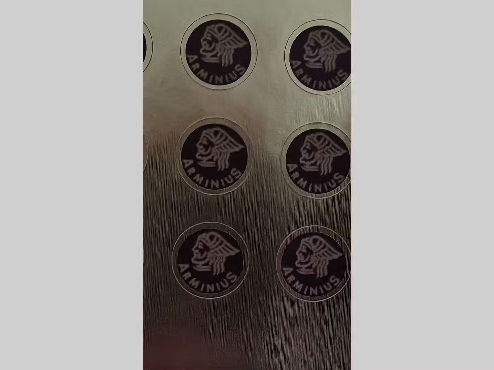 1x Arminius Logo Icon Emblem Aufkleber für ME Bull Barrel & ME Single Action Army