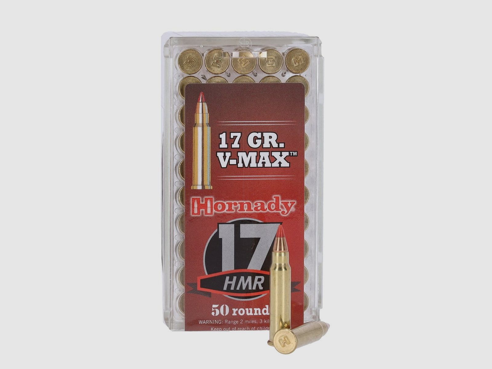 Hornady .17 HMR V-Max 17gr - 50 St.