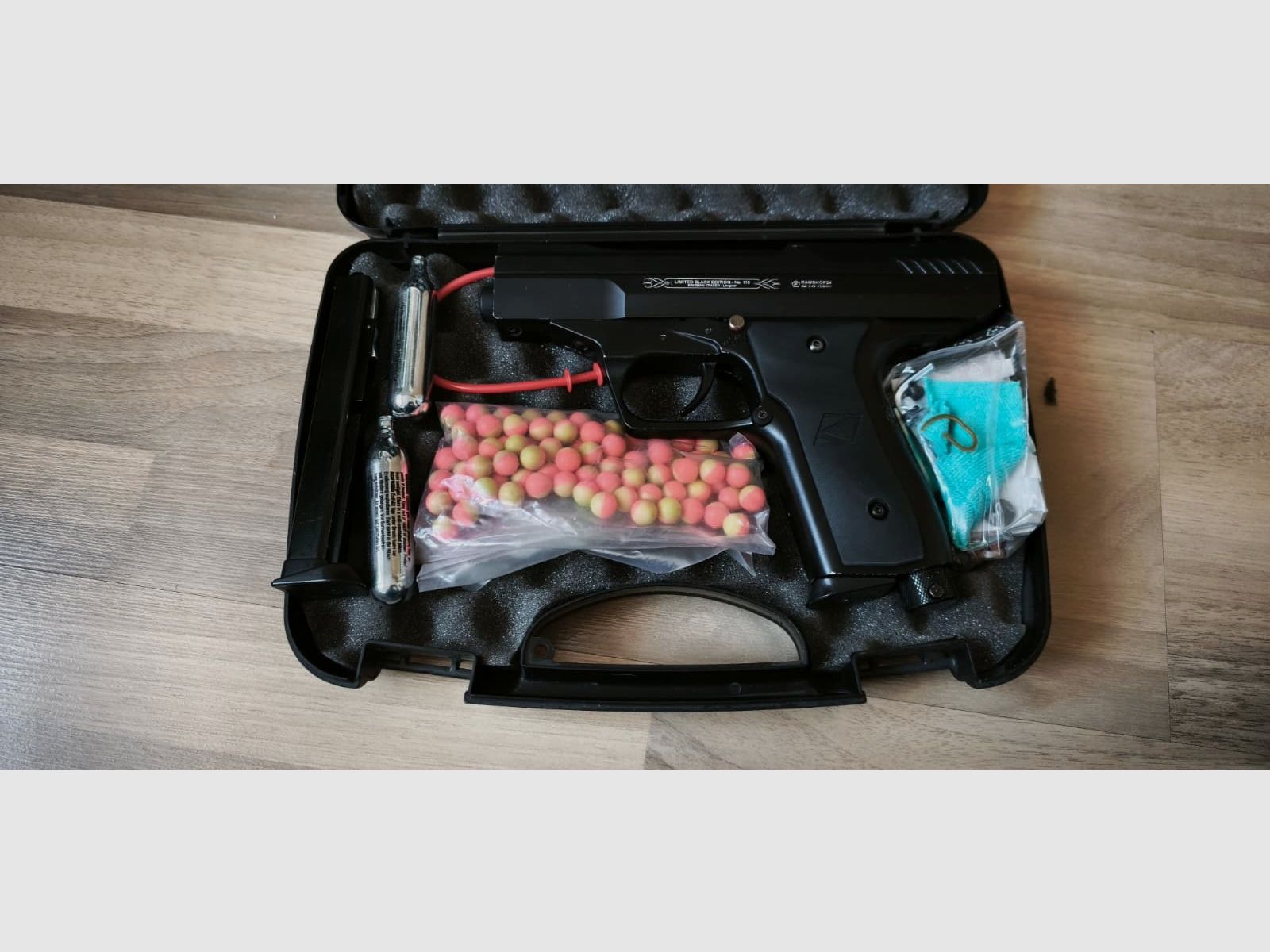 Kingman Eraser Black Edition RAM Pistol – Limited No. 133