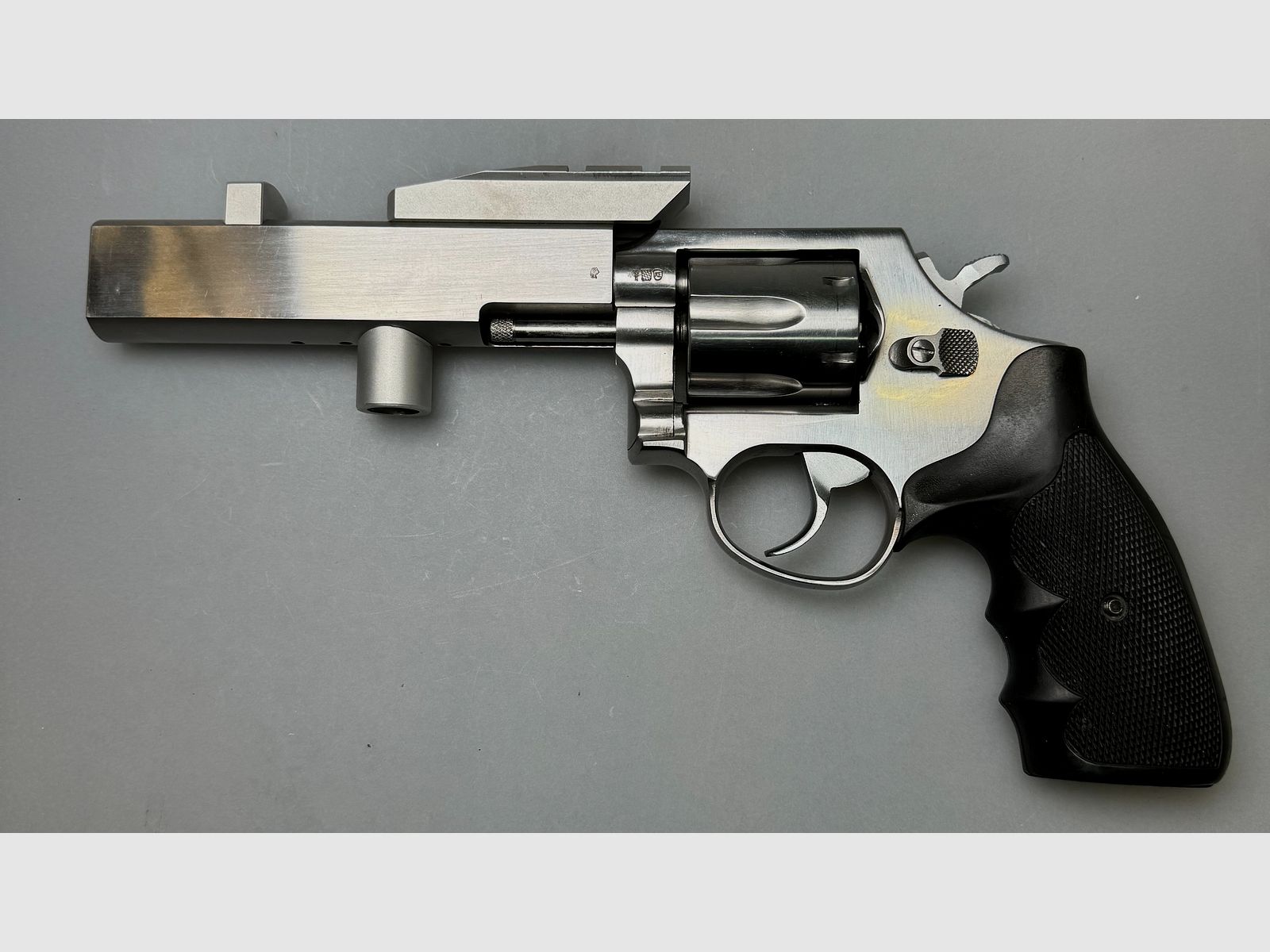 Revolver Taurus Trophy II Stainless Hofmann Custom .38 Spec. , 6 Schuss Trommel, Bild 3 von 3