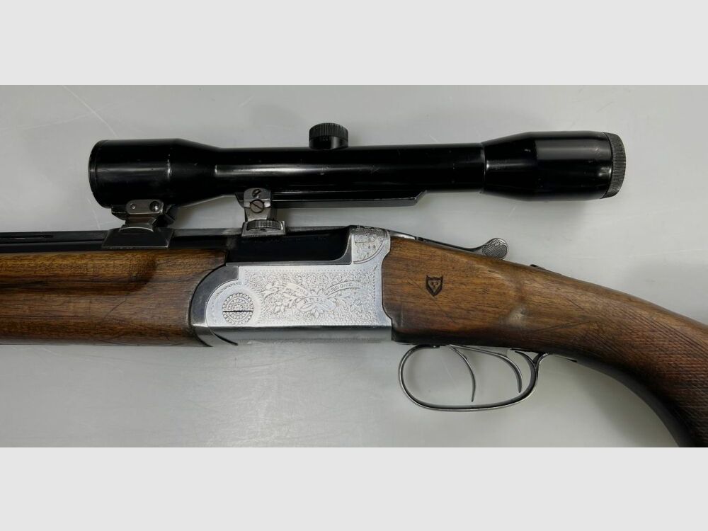 Fusil à double canon Zoli avec lunette de visée