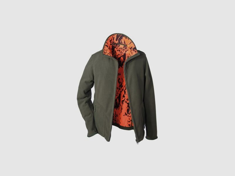 Ladies reversible fleece jacket - stalking, windbreaker