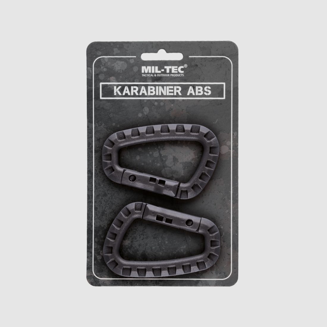 Mosquetones – Carabina ABS – Negro | Verde, imagen 1 de 2