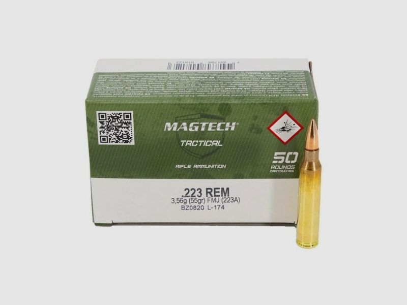 Magtech Tactical .223 Rem FMJ 55gr.