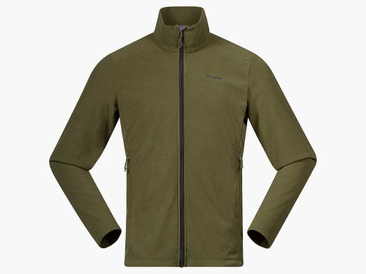 Veste en polaire Bergans Finnsnes pour hommes Vert Olive S