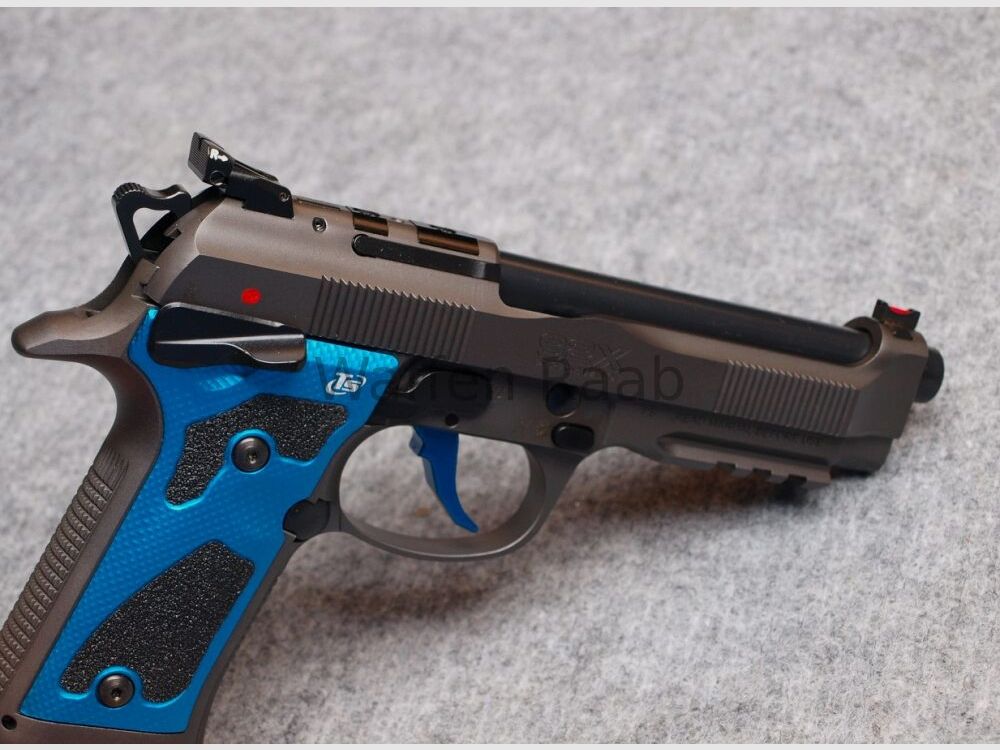 Beretta 92X Performance Dark Series RDO - Opciones completas azules