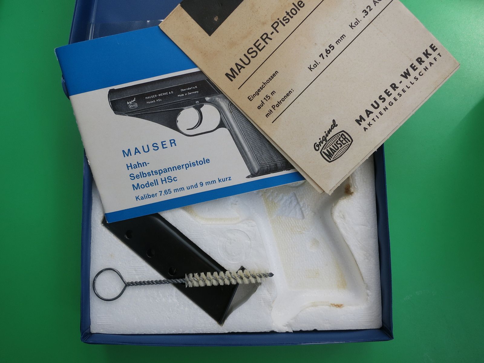 Mauser HSc, 9 mm Kurz, original Zubehör, wie neu!  -Sammlerwaffe-     #58, Bild 12 von 12