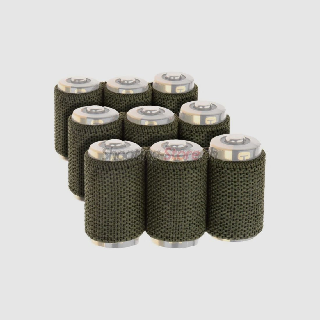 Invader Gear Battery Strap CR123 3-pack OD