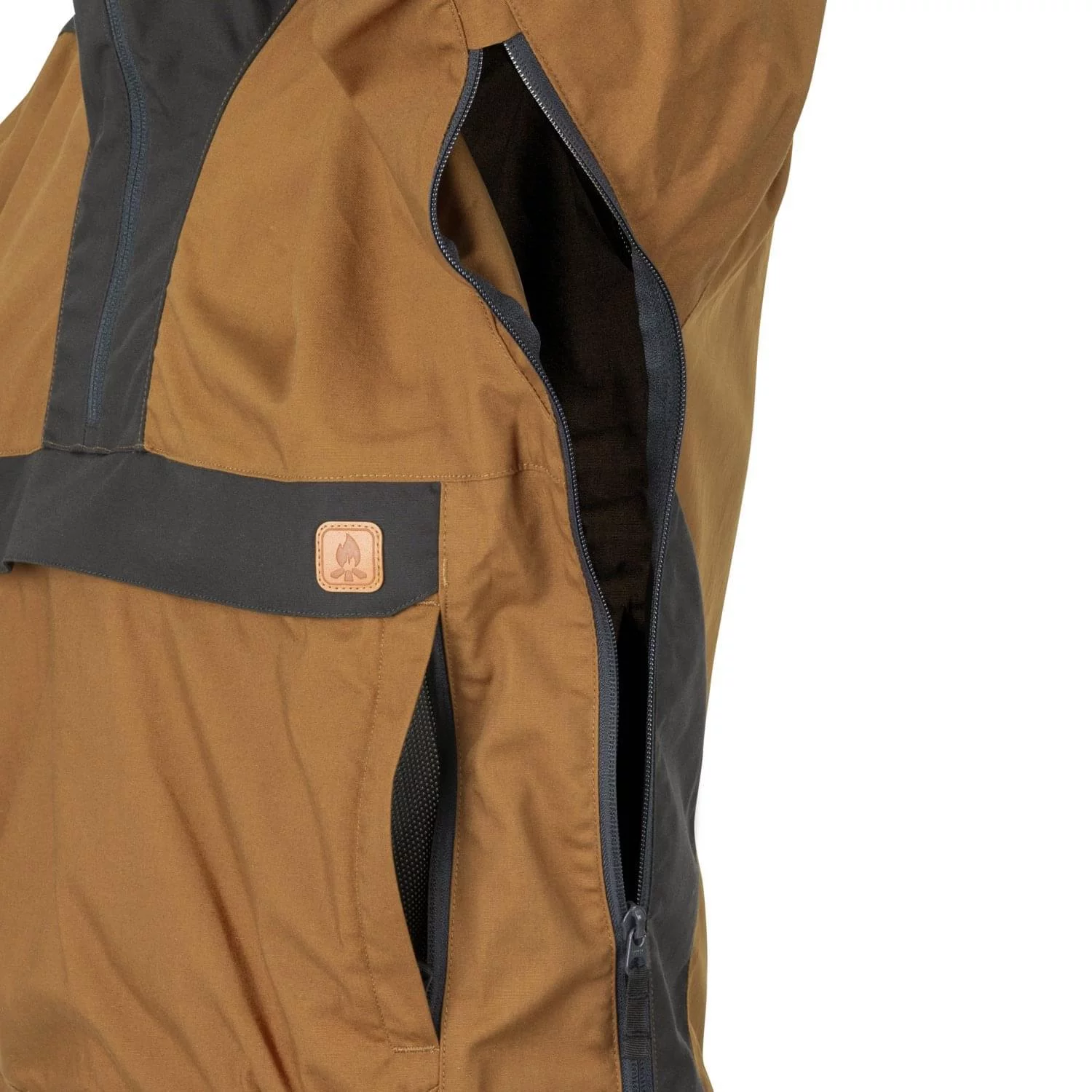 Chaqueta anorak HELIKON WOODSMAN DuraCanvas negra (KU-WDN-DC-01), imagen 16 de 24