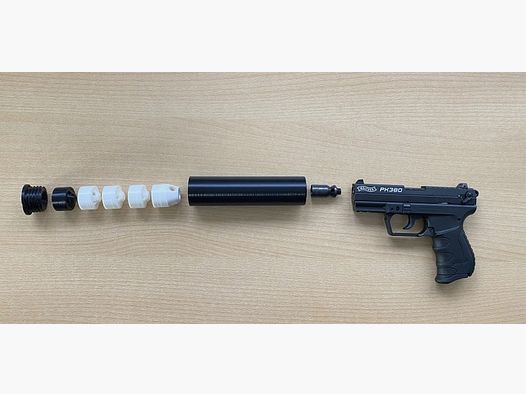 Schrekschuss schalldämpfer