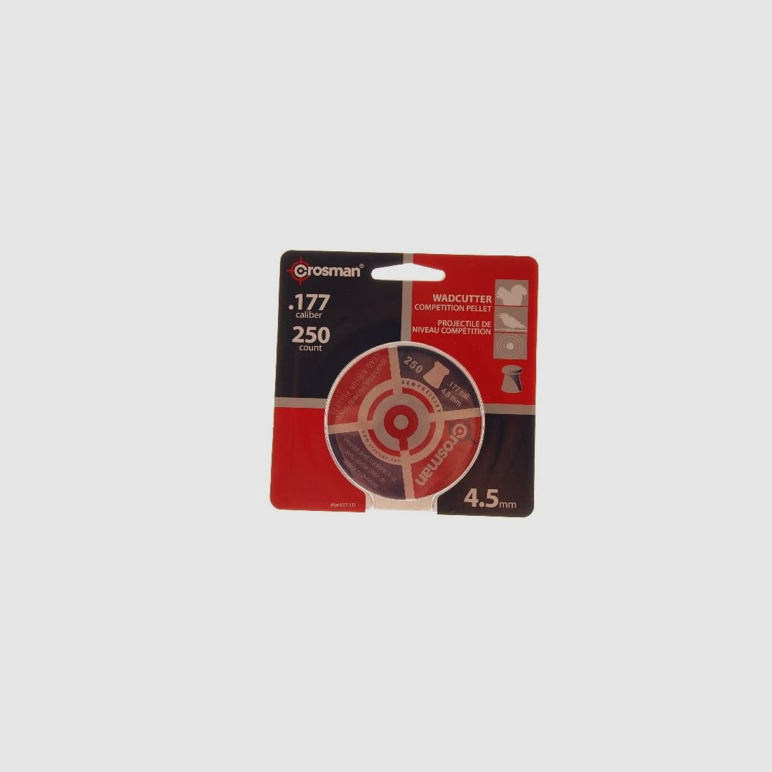 Crosman Wadcutter 4.5mm 250 pz., immagine 1 di 5