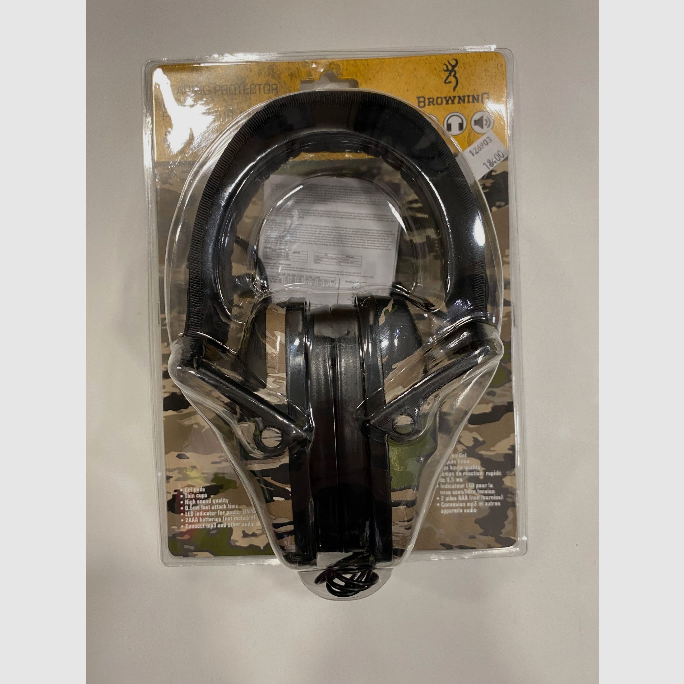 Gehörschutz BDM Camo Ovix Browning, Bild 2 von 3