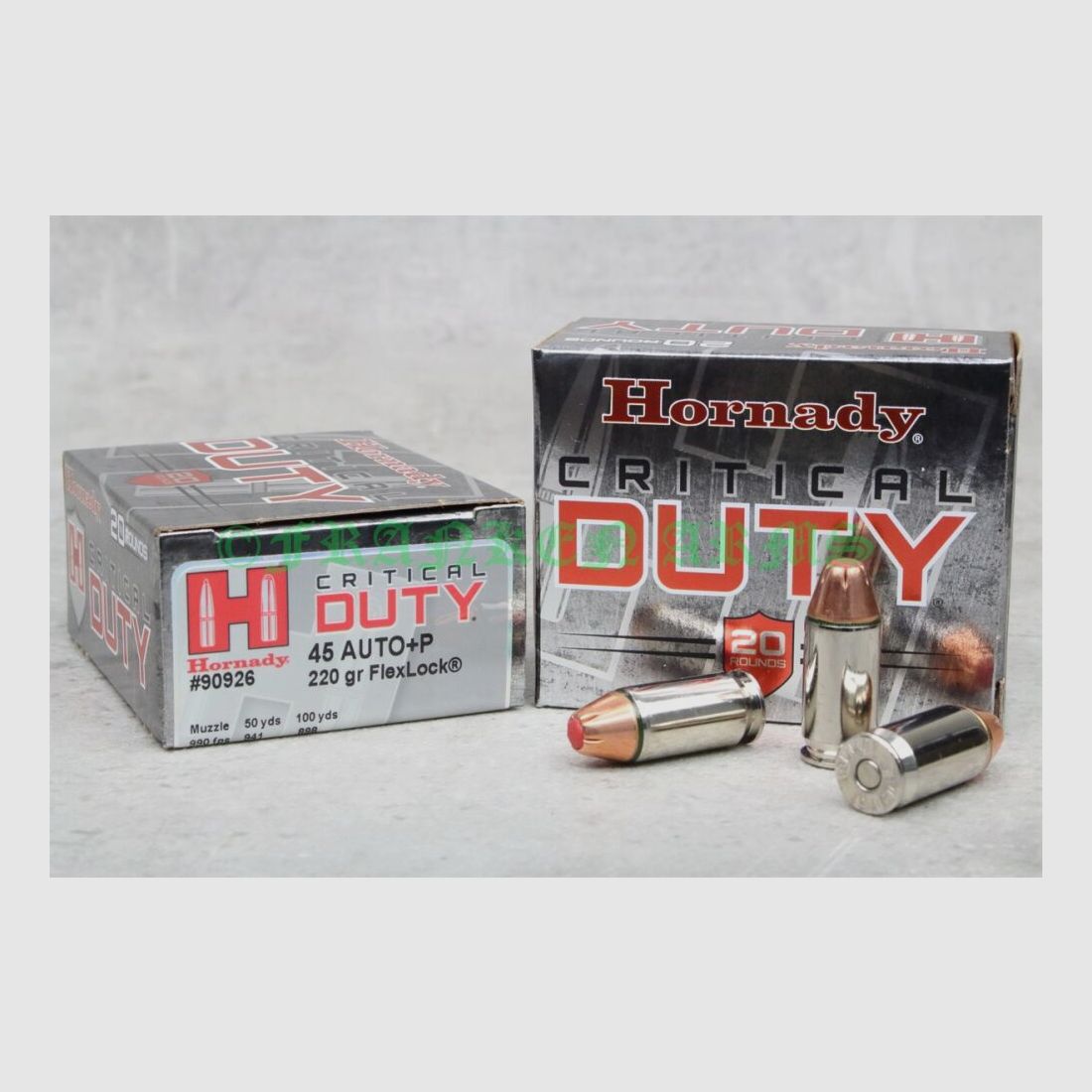 Hornady .45 ACP +P Critical Duty 220gr. 20 pieces bulk prices