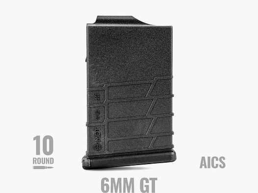 MDT Magazine Polymer – SA – 6 GT – 10 Round – BLK