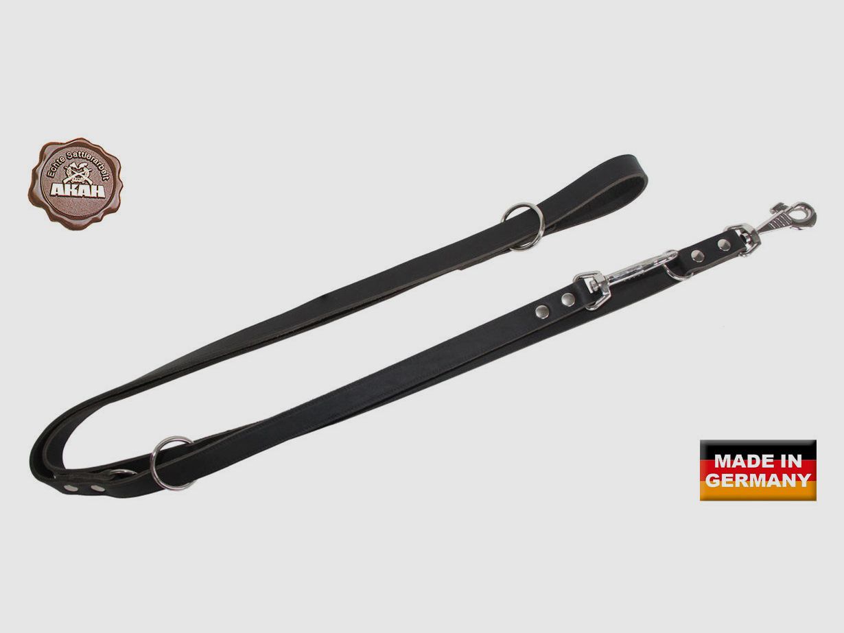 AKAH Polizeileine aus Sattelleder extra breit