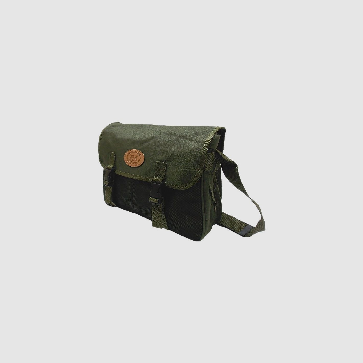 Jagdtasche aus Cordura mit vorderem Netz 37x32x11 cm Grün, Bild 1 von 4