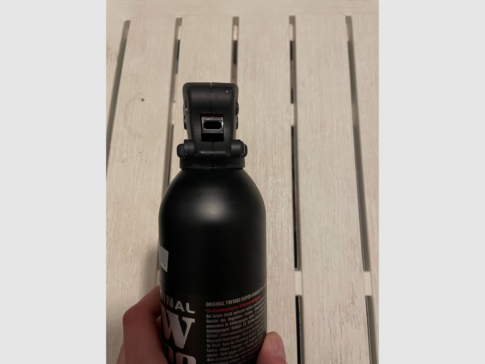 CS Abwehr Gas TW1000 Tierabwehrspray Pfeffer JET  Super-Gigant 400ml MHD 06/28