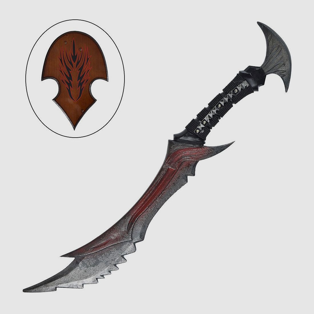 The Elder Scrolls V Skyrim Pugnale del Guerriero Daedrico