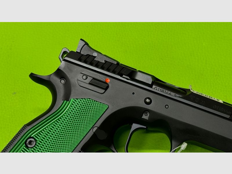 CZ TS 2 Racing Green 9mm Luger - halbautomatische Pistole - Neuwaffe