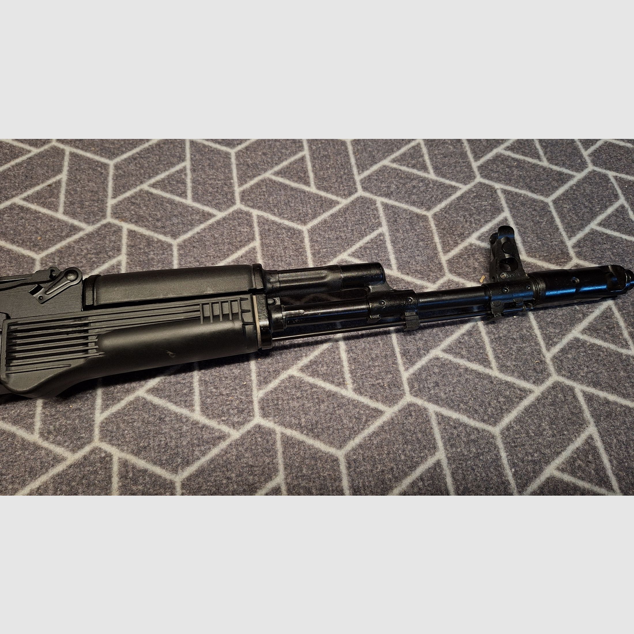 Original AK74M CO2 4.5mm Yunker full steel Kalashnikov - NEW!