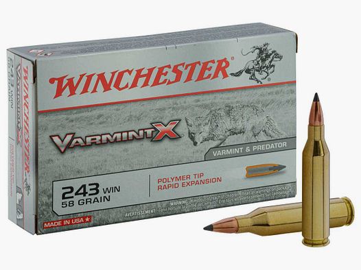 Winchester Super-X JSP .243 Winchester 80 gr / 5.18 g - 80 gr / 5.18 g