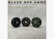 18x + 2 Forces Spéciales MUNITIONS NOIR OPS AMMO HDR 50 cal.50 munitions T4E Umarex HDR50 TR50