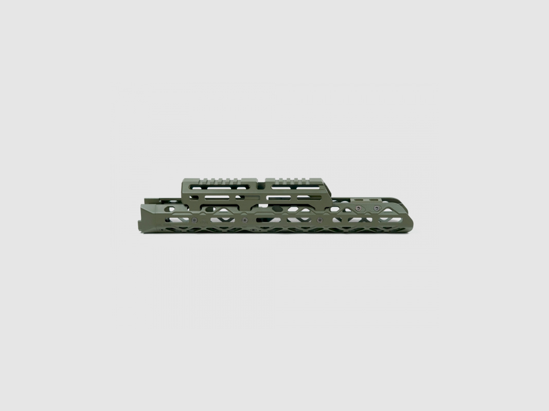 KPYK Langer AK M-LOK Handschutz mit langem Gasrohrcover CRC 1U004B OD Green