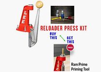 Lee Breech Lock Reloader Press .38spz. .357mag.