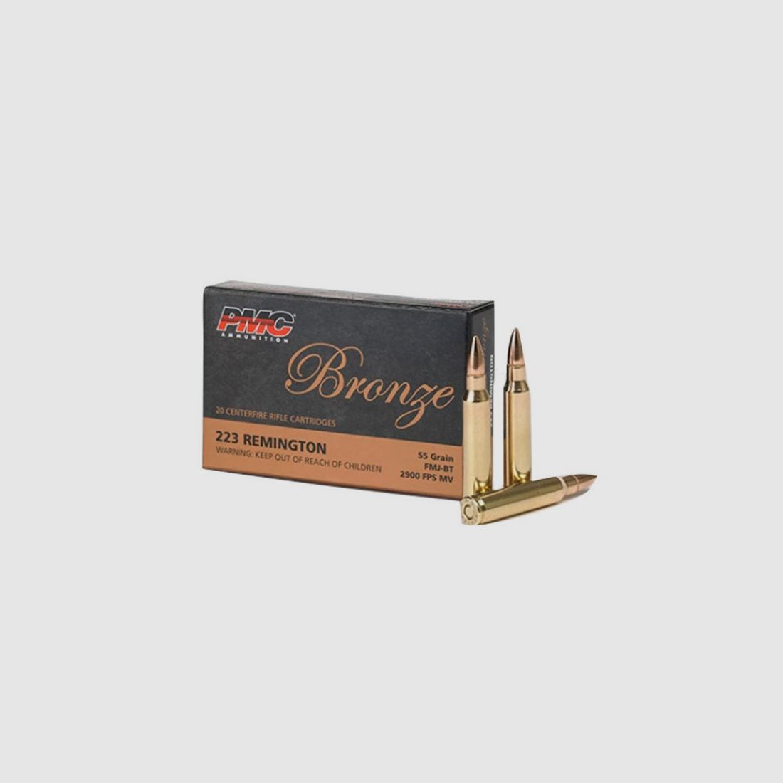 PMC Munition cal. 223Rem FMJ 3,6 g/55 gr