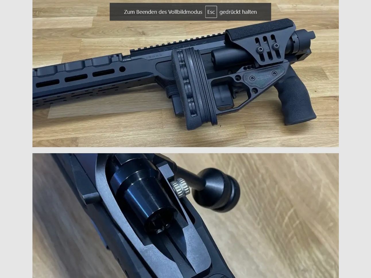 Kelbly's NYX Elite en calibre .338 Lapua Magnum avec canon de 26