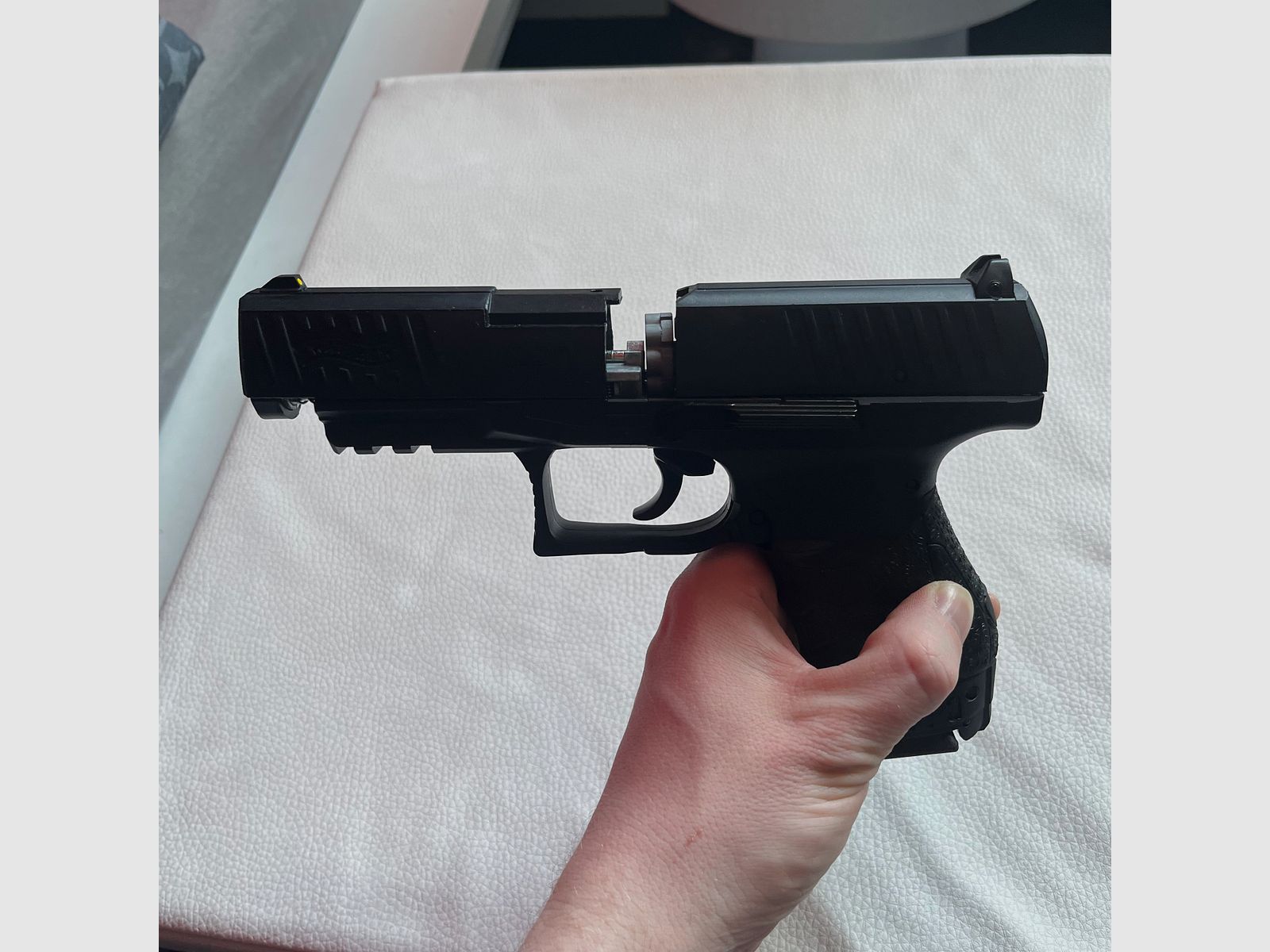 Walther PPQ CO2 Luftpistole 4,5mm Diabolo schwarz + Zubehör