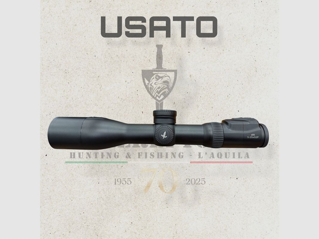 USED – OPTIC – SWAROVSKI OPTIK – dS GEN. II 5-25×52 P L 4A-I, image 1 of 6