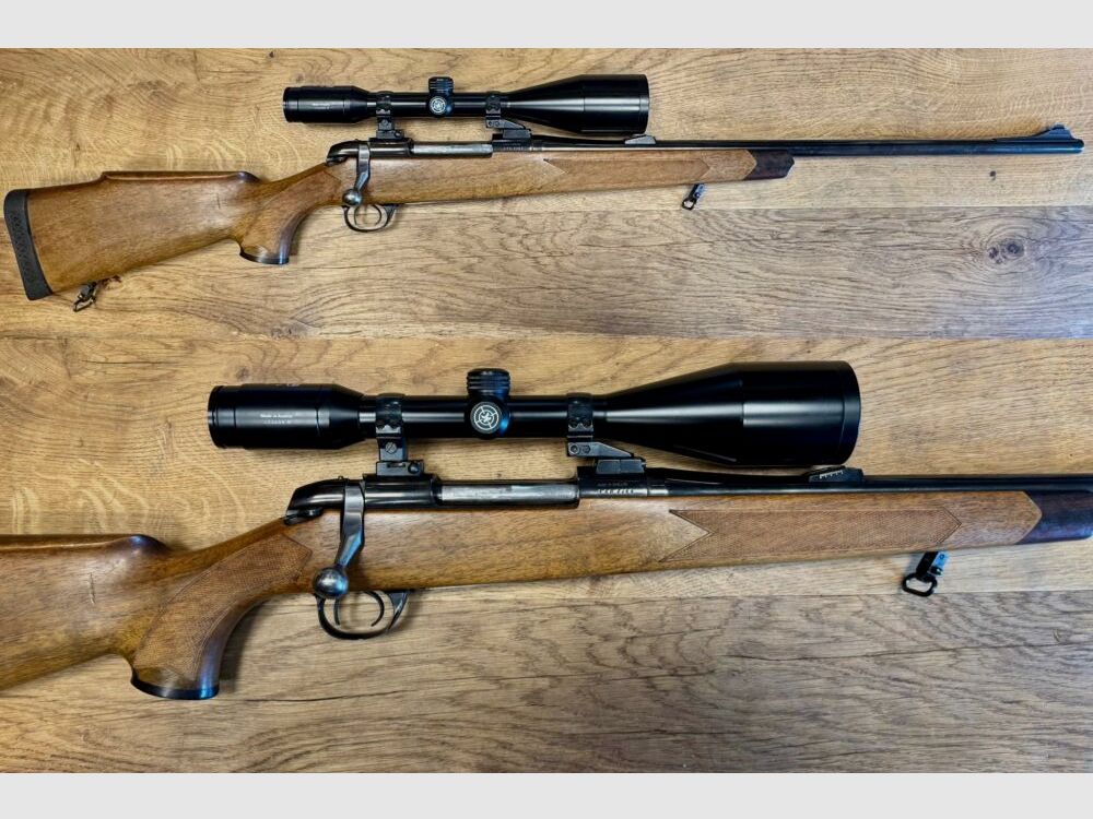 Rifle repetidor BSA con mira Kahles