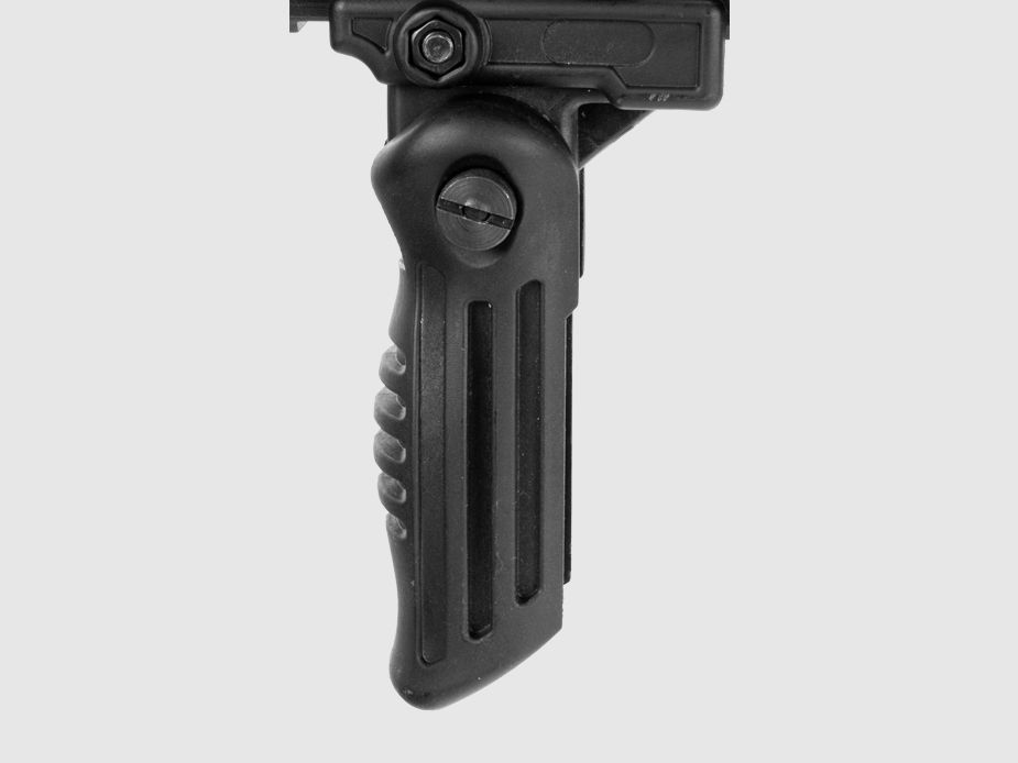 Griff mit Befestigung auf Picatinny-Schiene, für klappbaren Handguard, 5 Positionen, schwarz, Bild 1 von 2