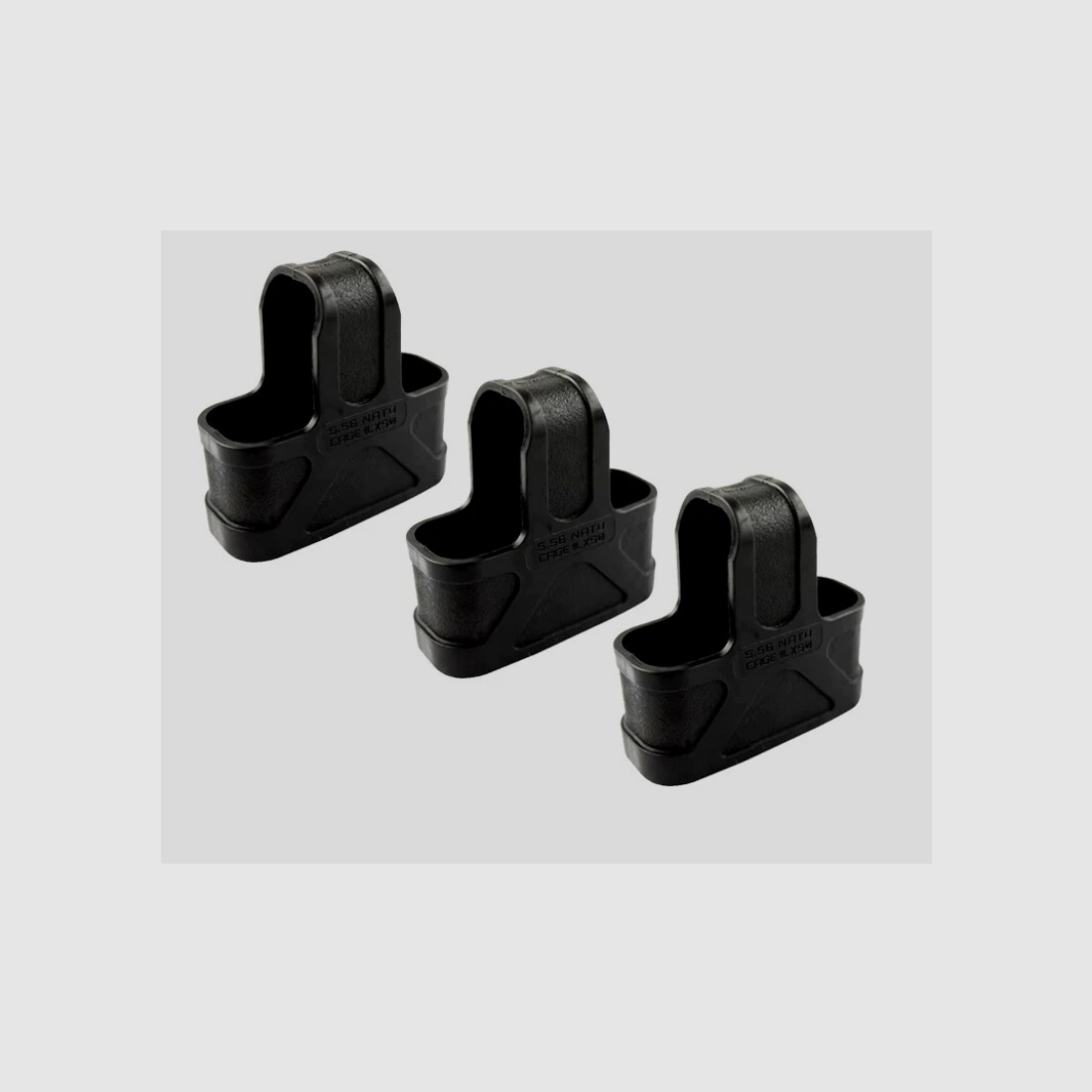 3 pcs. magazine slings magazine cover magazine grip 5.56 NATO faster magazine change, secure grip