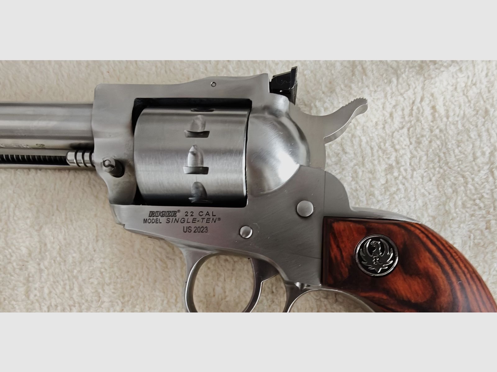 Beautiful small caliber single action revolver RUGER Single-Ten