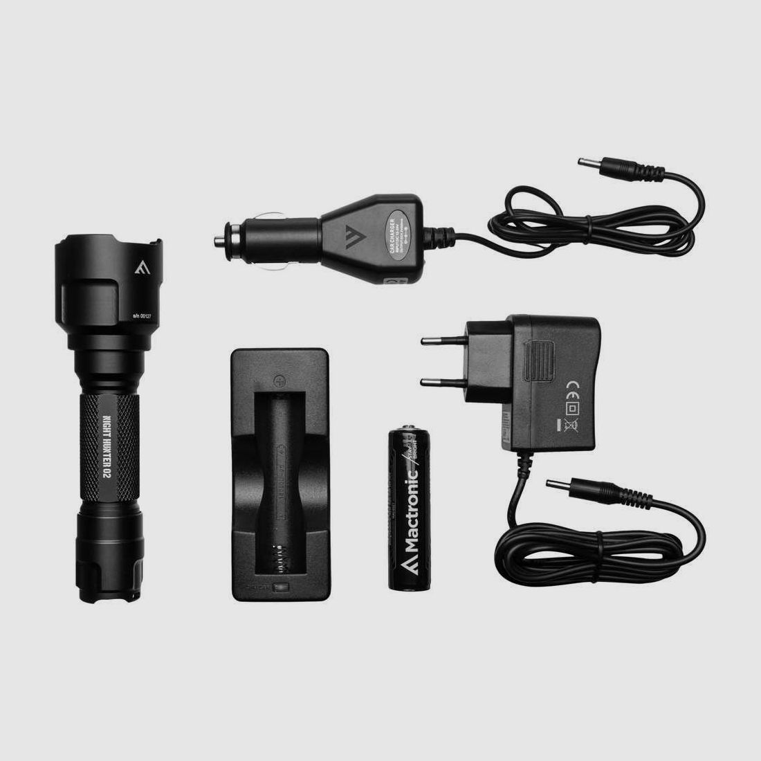 LATARKA RĘCZNA MACTRONIC NIGHT HUNTER 02 ZESTAW