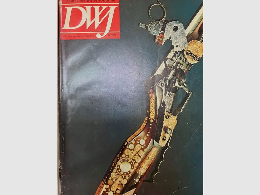 Revista de Armas Alemana DWJ Año 1969 (todas las 12 ediciones encuadernadas)