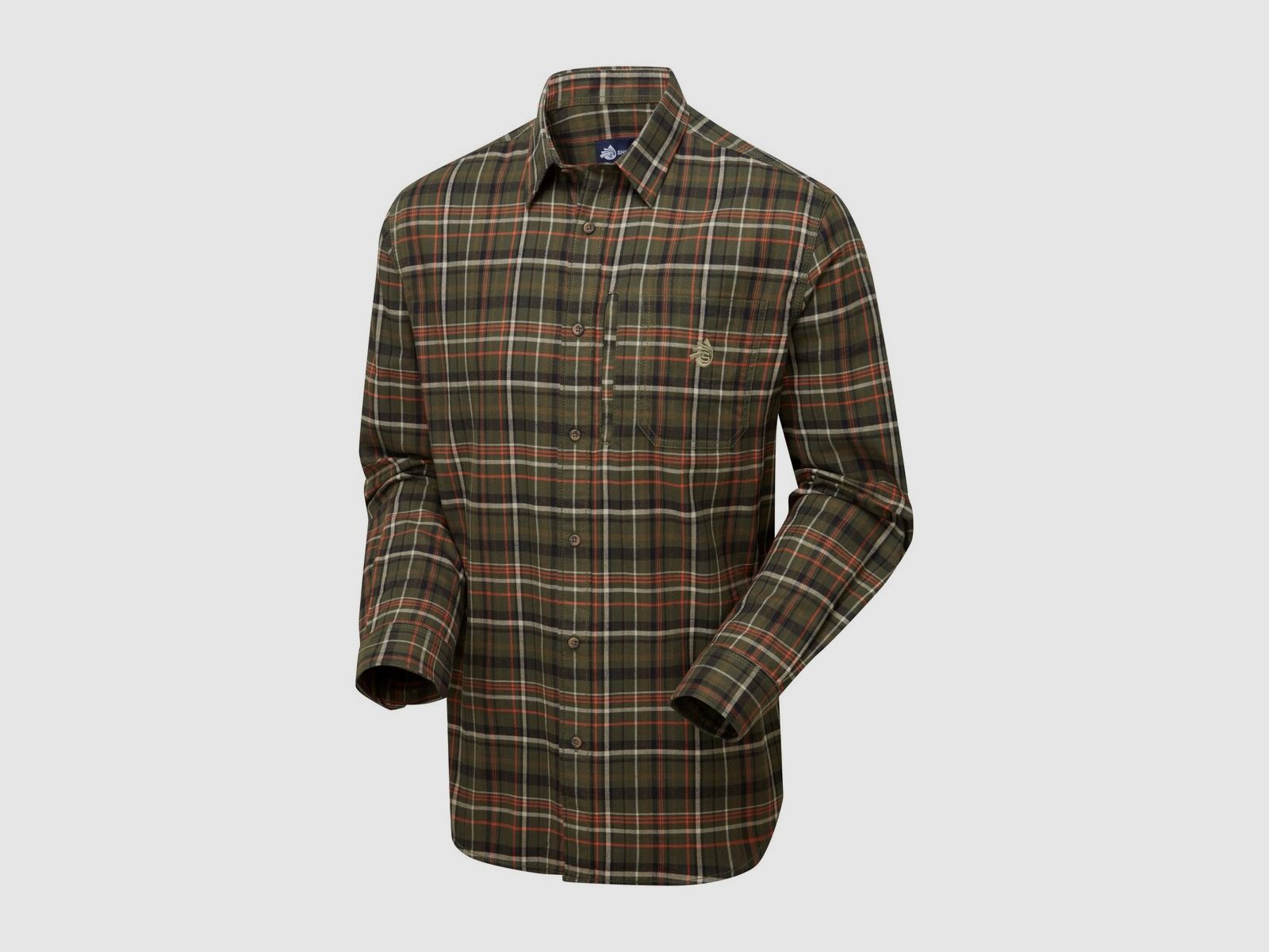 SHOOTERKING Lodge Shirt Flannel Hemd Grün Check