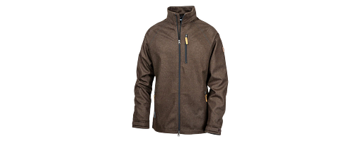 Waldkauz Herrenjacke "Kragenraudi", Braun