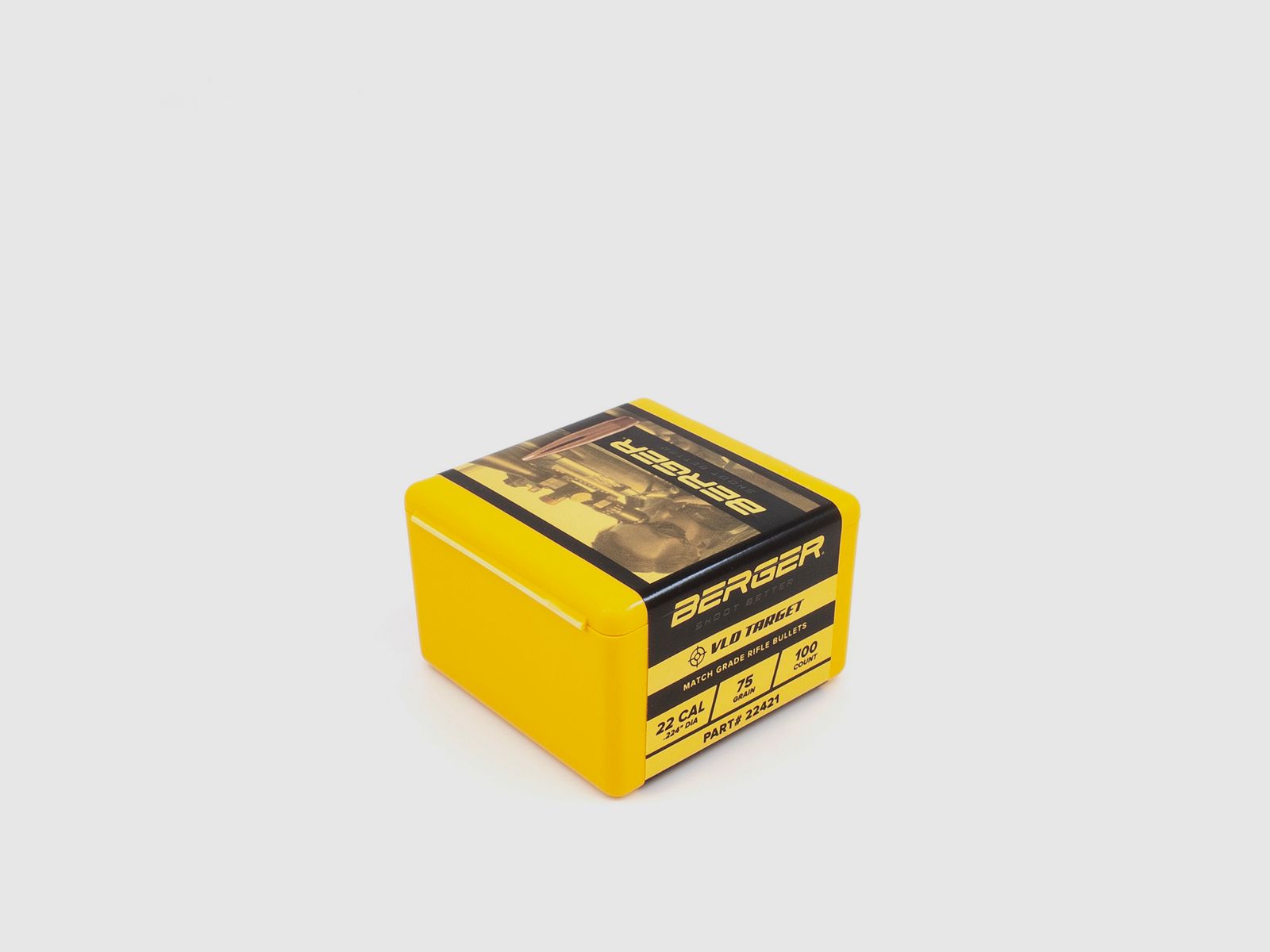 Berger Geschoss .22 VLD Target 75GR 100 Stück