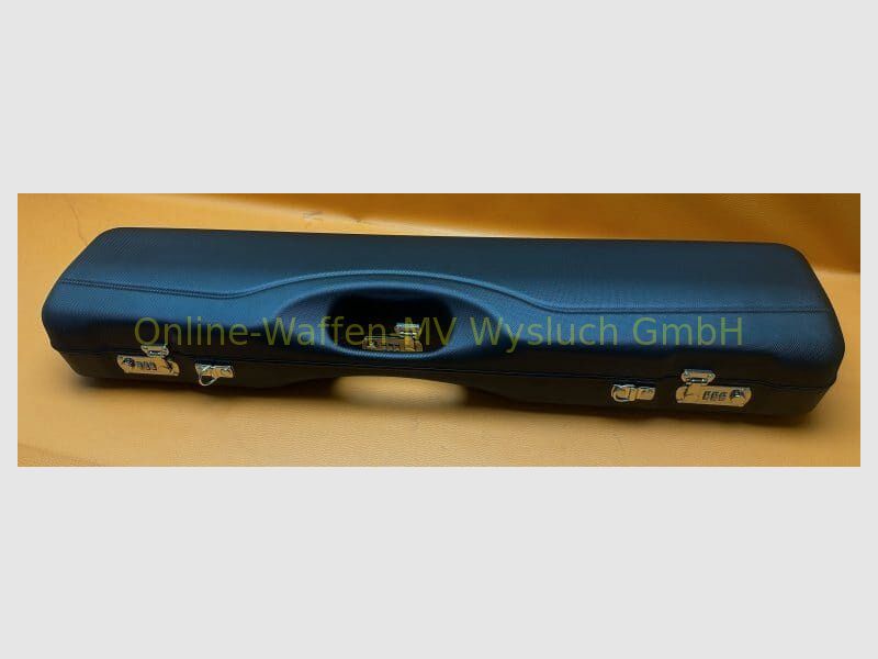 Compact case for double-barreled shotgun made of scratch-resistant ABS plastic up to 76cm