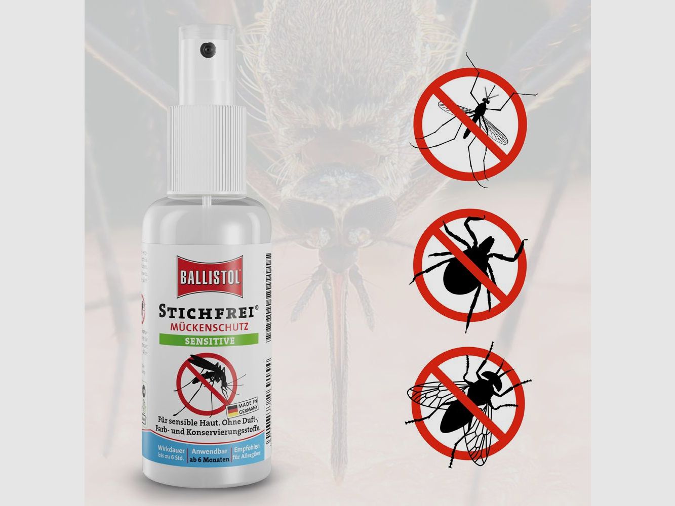 Ballistol Stichfrei Sensitiv - 100ml Spray