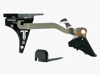 TRIGGERTECH ACE Glock Adjustable Trigger System - Black Flat