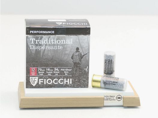 FIOCCHI Jagd Dispersante 3,2mm 34g A25 12/70