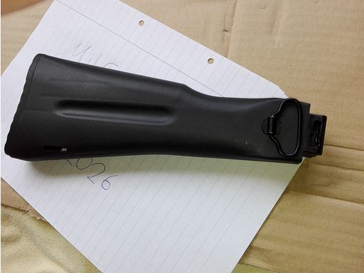 Original IZHMASH Polymer AK74M 5,5mm Pin/Stift Klappschaft, 100 Series AK crosse pliante (version plus récente avec la fente pour la sangle de crosse)